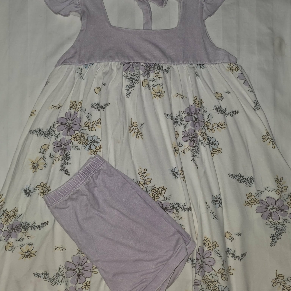 Well Dressed Wolf Omi Jo Heart Tunic Set in Lavender